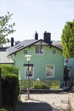 Villas in the Treppenviertel, residential building, Blankenese district, Hamburg, Germany, Europe