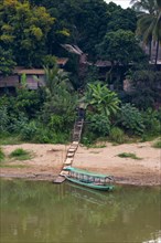 Banks of the Kam Khan River, Luang Prabang, Laos, Asia