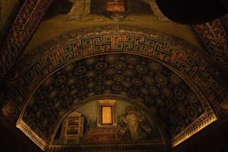 Ravenna mosaics, interior, italy