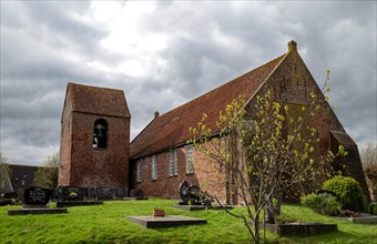 Protestant Reformed Church in Critzum, municipality of Jemgum, district of Leer, Rheiderland, East