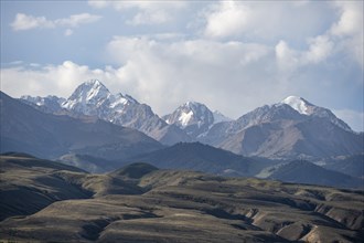 Dramatic mountains and landscape, Tong, Kyrgyzstan, Asia