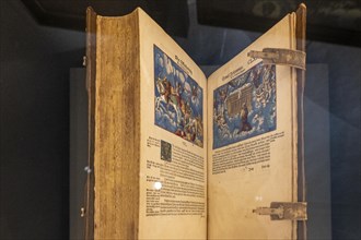 Anna Amalia Library, Luther Bible, Weimar, Thuringia, Germany, Europe