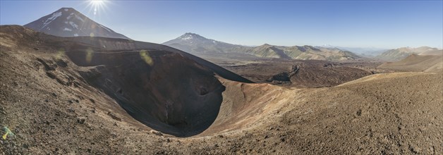 Crater Navidad, Lonquimay volcano, Malalcahuello National Reserve, Curacautin, Araucania, Chile,