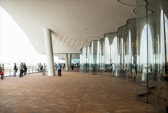 Elbe Philharmonic Hall, architects Herzog & De Meuron, Hafencity, Hamburg, Germany, Europe
