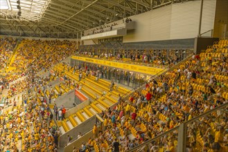 Gluecksgas-Stadion, Dynamo Dresden football stadium, Dresden, Saxony, Germany, Europe