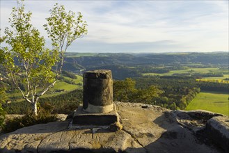 The Lilienstein is the most striking and best-known rock in the Elbe Sandstone Mountains. Remnant