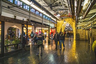 Chelsea Market, trendy food hall in the former Oreo chocolate factory, now owned by Google,