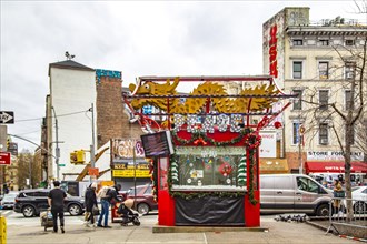 Dragon Kiosk, Canal St., Chinatown, Manhattan, New York City