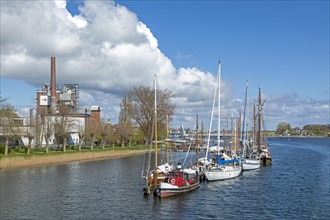 Marina, South Harbour, Kappeln, Schlei, Schleswig-Holstein, Germany, Europe