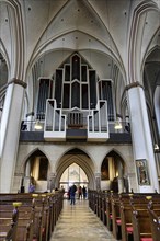 Main organ, St Peter's Church, parish church, start of construction 1310, Moenckebergstrasse,