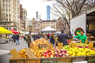 Manhattan's most important farmers' market Union Square Farmers Market, Manhattan, New York City