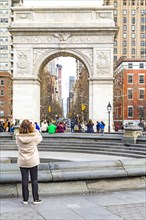 Washinton Square Arch, Greenwich Village, Manhattan, New York City