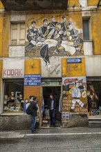 Political murals in Orgosolo, Nuoro province, Sardinia, Italy, South Europe, Europe