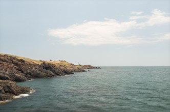 View of the sea from Punta Ballena, Punta del Este Uruguay