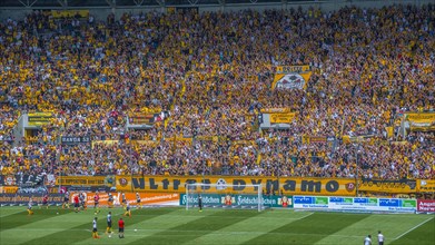 Gluecksgas-Stadion, Dynamo Dresden football stadium, Dresden, Saxony, Germany, Europe