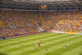 Gluecksgas-Stadion, Dynamo Dresden football stadium, Dresden, Saxony, Germany, Europe