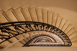 Half circular staircase, Gaziantep, Turkey, Asia