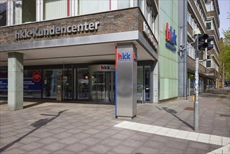 Customer centre at the headquarters of Hanseatische Krankenkasse, hkk in Bremen, Hanseatic City,