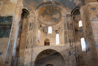 10th century Akdamar Armenian Church of the Holy Cross, Interior, Akdamar Island, Turkey, Asia