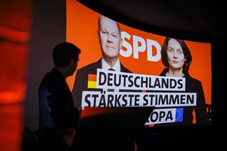 SPD Secretary General Kevin Kuehnert at the presentation of the European election campaign. Berlin,