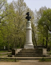 Frederick the Great, statue in Volkspark Friedrichshain, Berlin, Germany, Europe