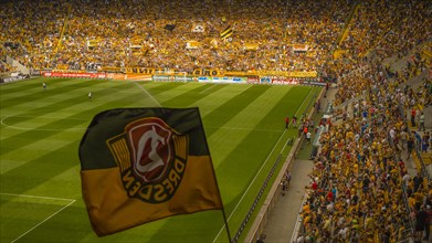 Gluecksgas-Stadion, Dynamo Dresden football stadium, Dresden, Saxony, Germany, Europe