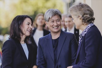 (L-R) Annalena Baerbock (Buendnis 90/Die Gruenen), Federal Foreign Minister, Penny Wong, Foreign