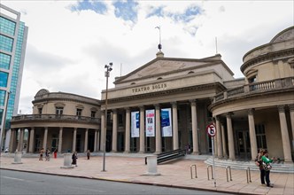 MONTEVIDEO, URUGUAY, Dezember 29, 2023: Solis Theater in Montevideo, one of the most beautiful