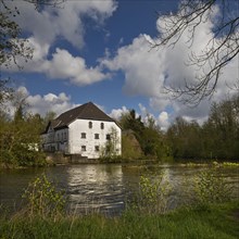 Eippinghoven Mill on the River Erft, Eppinghoven Monastery, Neuss, Lower Rhine, North