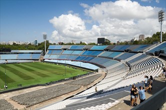 Montevideo, Uruguay, enero 02, 2024: Centenario Stadium in Mondevideo in December 2024, host of the