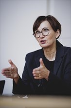 Bettina Stark-Watzinger (FDP), Federal Minister of Education and Research, recorded during an