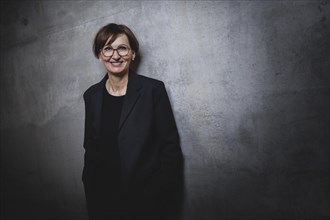 Bettina Stark-Watzinger (FDP), Federal Minister of Education and Research, poses for a photo in