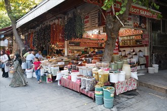 Spice market, Sanliurfa bazaar, Turkey, Asia