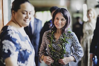 Annalena Baerbock (Buendnis 90/Die Gruenen), Federal Foreign Minister, photographed during a visit