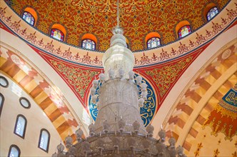 Beirut, Lebanon, April 03, 2017: Mosque of Mohammad Al-Amin Mosque in Beirut Lebanon, Asia