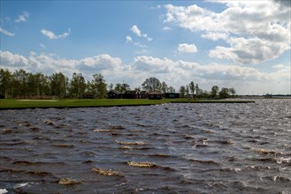 Holiday homes, Grosses Meer, municipality of Suedbrokmerland, district of Aurich, East Frisia,