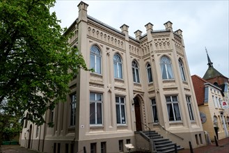 Historic Bear Villa in the small town of Weener, district of Leer, Rheiderland, East Frisia, Lower