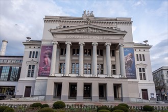 Latvian National Opera, built according to designs by architect Ludwig Bohnstedt in the