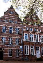 Historic Renaissance houses, Pelzerhaeuser, Pelzerhaus 11 and Pelzerhaus 12, Pelzerstrasse, Emden,