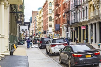 Street scene, Broadway, SoHo, Manhattan, New York City