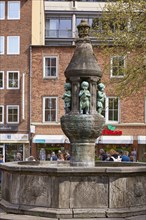 Marcus Fountain designed by architect Heinrich Jennen with sculptures by sculptor Hermann Cock at