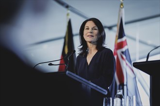 Annalena Baerbock (Alliance 90/The Greens), Federal Foreign Minister, photographed during a press