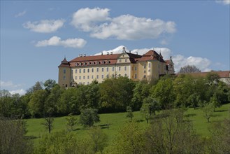 Ellwangen Castle, residence, elector, king, Middle Ages, Renaissance, Ellwangen an der Jagst,