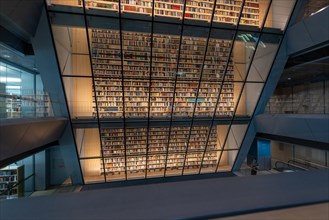 Latvian National Library, also called Gaismas pils (Castle of Light), building designed by Gunars