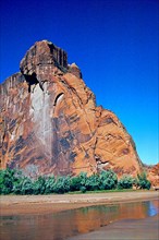 Canyon de Chelly National Monument, rock formation, area of the Navajo Nation in the north-east of