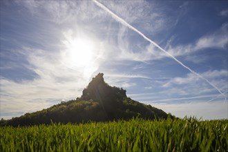 The Lilienstein is the most striking and best-known rock in the Elbe Sandstone Mountains. Morning