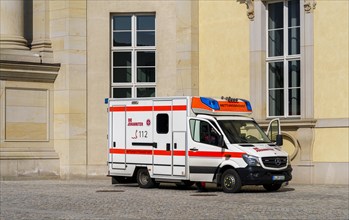 Rescue vehicle, Johanniter Unfallhilfe, Berlin, Germany, Europe