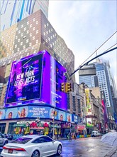 Neon signs, Times Square, Manhattan, New York City