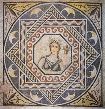Gaia Mosaic, Zeugma mosaic Museum, Gaziantep, Turkey, Asia