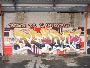 Grafitti, Sassari, Sardinia, Italy, Europe